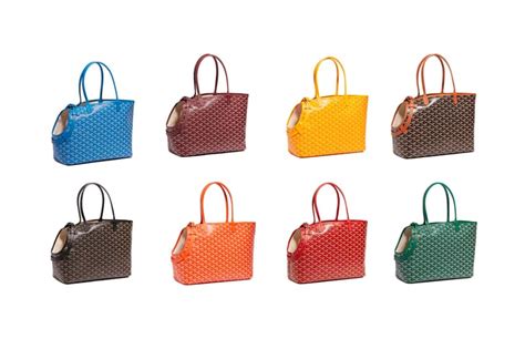 goyard dog bag|Goyard inspired tote bag.